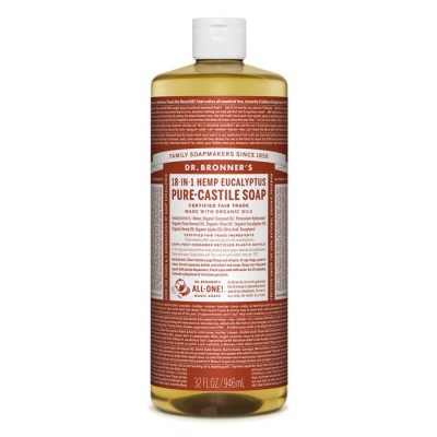 Dr. Bronners Eucalyptus Pure Castile Liquid Soap