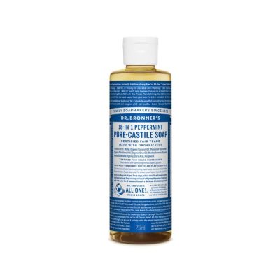 Dr. Bronners Peppermint Pure Castile Liquid Soap