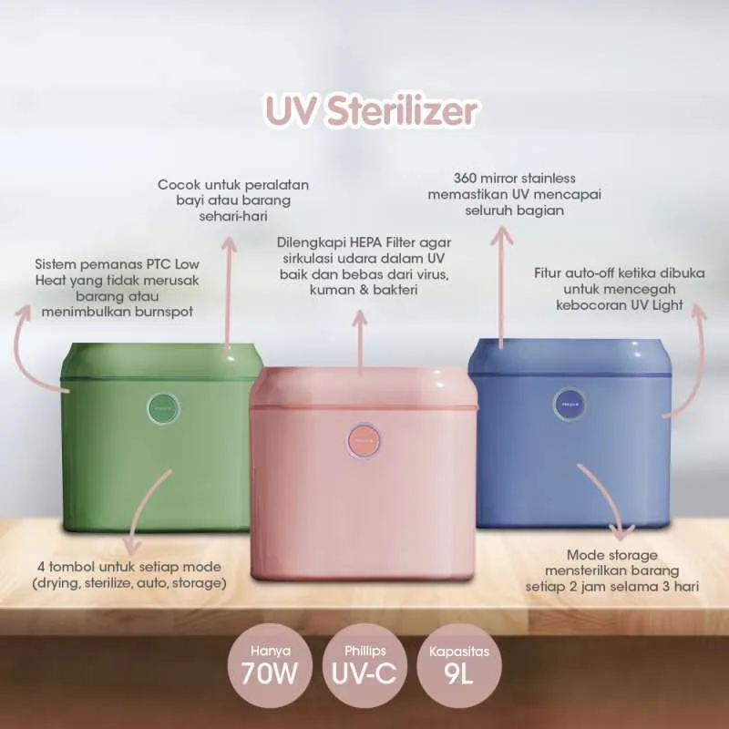 Babycare UV Sterilizer Disinfection