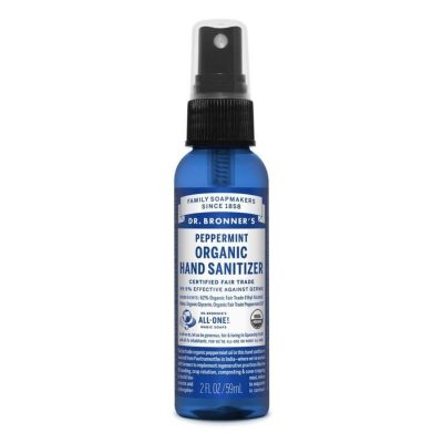 Dr. Bronners Organic  Peppermint Hand Sanitizer 59ml