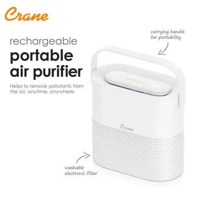 Crane Portable Air Purifier + Strap