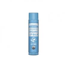 Dr. Bronners Organic Unscented Lip Balm 4gr