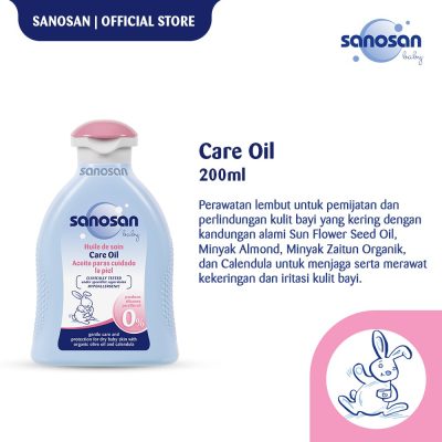 Sanosan 0301034 Baby Care Oil 200ml