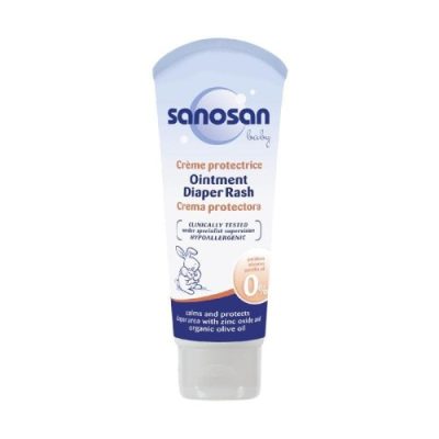 Sanosan 0301042 Baby Panthenol Ointment Diaper Rash 100ml