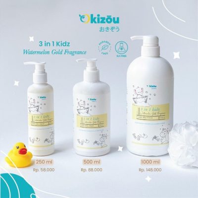 Kizou 3 in1 Kids Bodywash