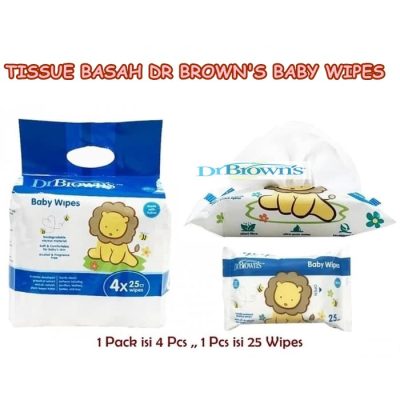 Dr.Brown Baby Wipes 258-4 Pack (HG044)