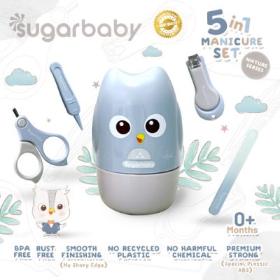Sugar Baby 5in1 Manicure Set Blue